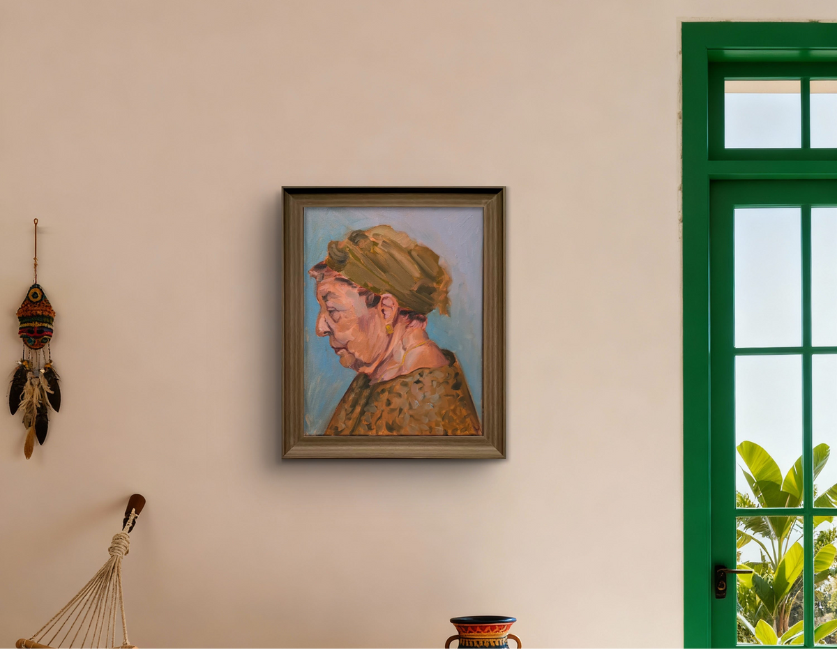 "A NONNA, SHE IS EARTH" Print