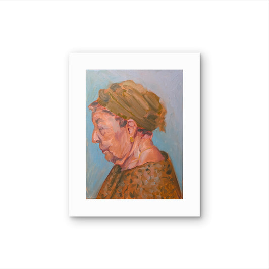 "A NONNA, SHE IS EARTH" Print