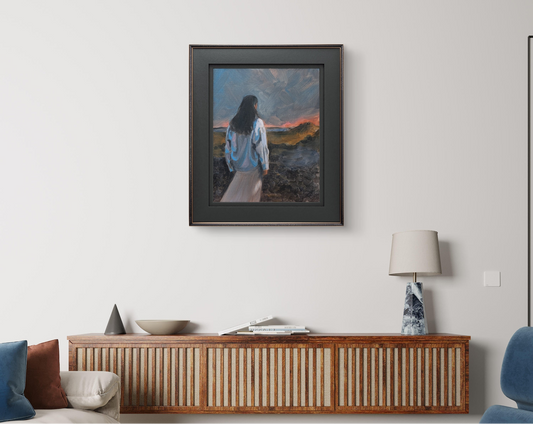 "BLUE LIGHT" Print