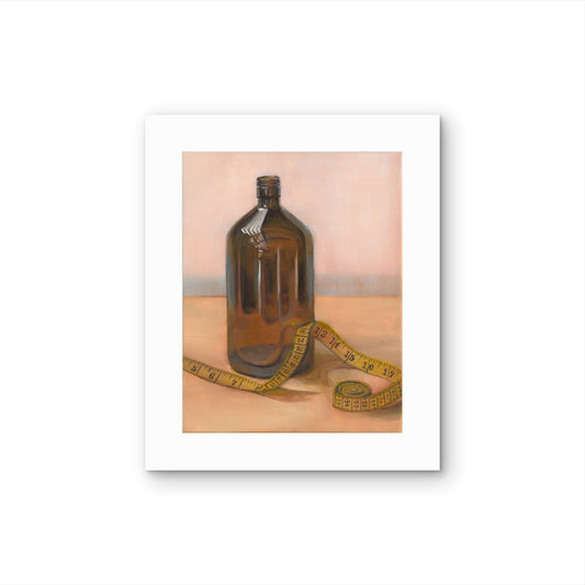 "BOTTLE STILL LIFE" Print